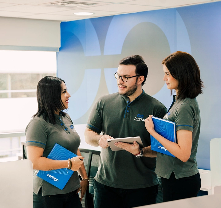 Equipo profesional de Contigo Soluciones